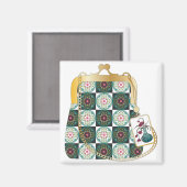 Mah Jongg Purse Magnet (Voorkant / Achterkant)
