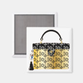 Mah Jongg Purse Magnet (Voorkant / Achterkant)