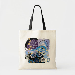 Mah Jongg Purses Blue Bag Tote Bag