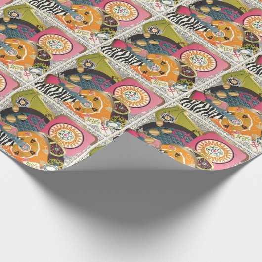 Mah Jongg Purses Cadeaupapier (Hoek)