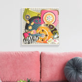 Mah Jongg Purses Canvas Afdruk (Insitu (Woonkamer))