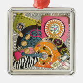 Mah Jongg Purses Metalen Ornament (Voorkant)