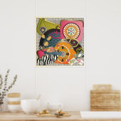 Mah Jongg Purses Poster (Keuken)