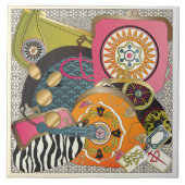 Mah Jongg Purses Tegeltje (Voorkant)