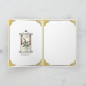 Mah Jongg Red Cabinet Blank Kaart (Binnen)