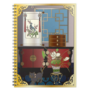 Mah Jongg Red Cabinet Notitieboek