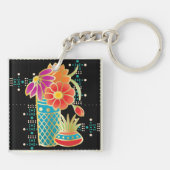 Mah Jongg Red Table Sleutelhanger (Achterkant)