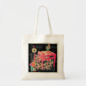 Mah Jongg Red Table Tote Bag (Voorkant)