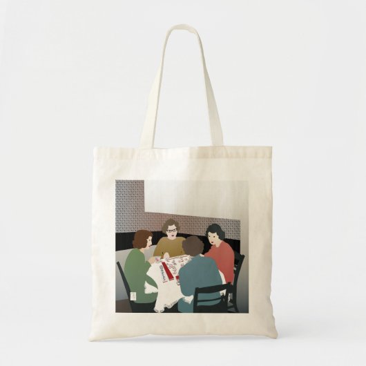 Mah Jongg Retro Bag Tote Bag (Voorkant)