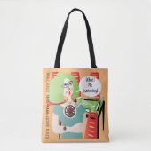 Mah Jongg Rules Tote Bag (Voorkant)