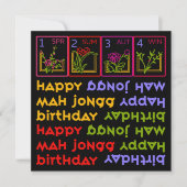 Mah Jongg Seasons Birthday (Voorkant)