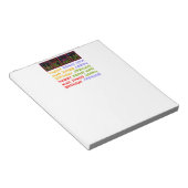 Mah Jongg Seasons Birthday Notitieblok (Schuin)