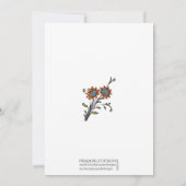 Mah Jongg Seizoenen Herfst Flat Kaart (Achterkant)