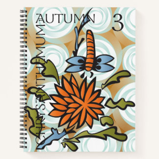 Mah Jongg Seizoenen Herfst Notitieboek