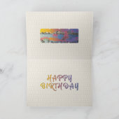 Mah Jongg Seizoenen Verjaardag Kaart (Binnen)