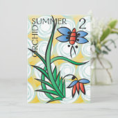 Mah Jongg Seizoenen Zomer Platte Kaart (Staand voorkant)