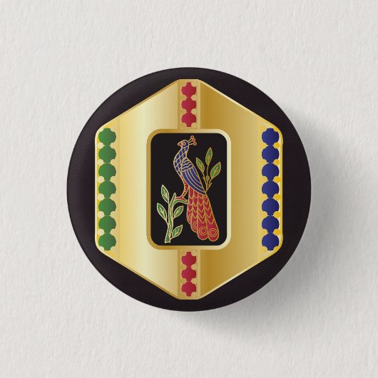 Mah Jongg Sieraden Button (Voorkant)