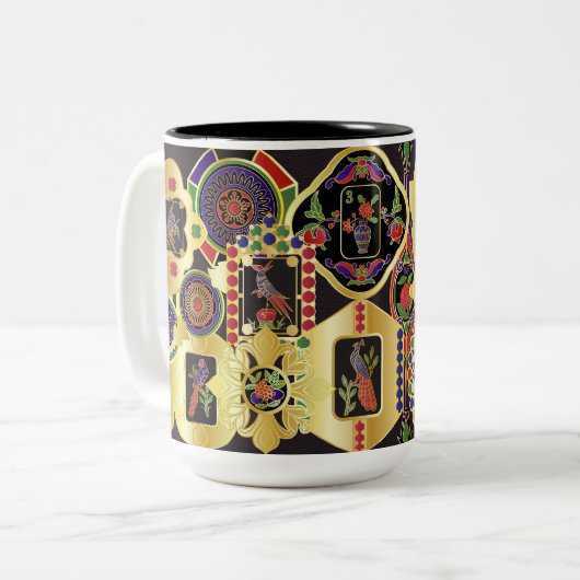 Mah Jongg Sieraden Mok (Voorkant links)