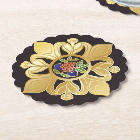 Mah Jongg Sieraden Onderzetters (Gekanteld)