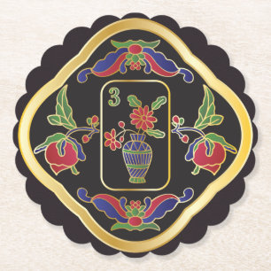 Mah Jongg Sieraden Onderzetters
