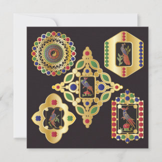 Mah Jongg Sieraden Platte Kaart