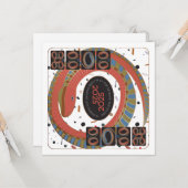 Mah Jongg Snake 2025 Flat Kaart (Voorkant / Achterkant in situ)