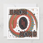 Mah Jongg Snake 2025 Flat Kaart (Voorkant)