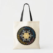 Mah Jongg Snowflakes-Tas Tote Bag (Voorkant)