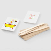 Mah Jongg Soaps en Stippen Fan Handwaaier (Niet-gemonteerd)