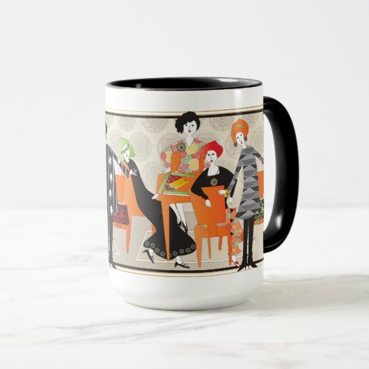 Mah Jongg Spel Mok (Voorkant rechts)