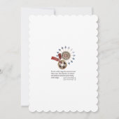 Mah Jongg Starburst Stippen Birthday Flat Kaart (Achterkant)