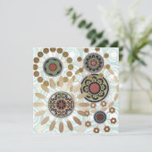 Mah Jongg Starburst Stippen Flat Kaart (Staand voorkant)