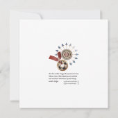 Mah Jongg Starburst Stippen Flat Kaart (Achterkant)