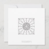 Mah Jongg Starburst Stippen Kaart voor kleuren (Achterkant)