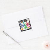 Mah Jongg Stippen Stickers (Envelop)