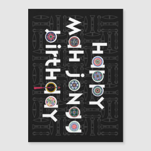 Mah Jongg Stippen Verjaardag