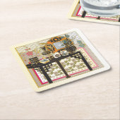 Mah Jongg Table Kartonnen Onderzetters (Schuin)