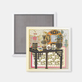 Mah Jongg Table Magneet (Voorkant / Achterkant)