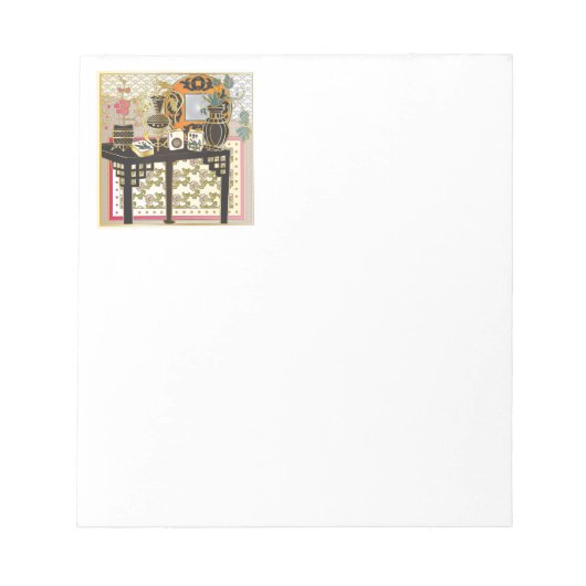 Mah Jongg Table Notitieblok (Voorkant)