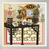 Mah Jongg Table Poster (Voorkant)