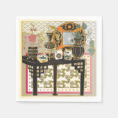 Mah Jongg Table Servetten (Voorkant)