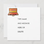 Mah Jongg Tea Party Kaart (Achterkant)