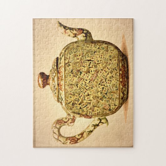Mah Jongg Tea Pot Puzzle Legpuzzel (Verticaal)