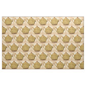 Mah Jongg Teapot Fabric Stof (Fat Quarter)