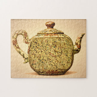 Mah Jongg Teapot Puzzle Legpuzzel