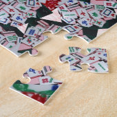 mah jongg tegel puzzel (Zijkant)
