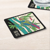 Mah Jongg Tegels Bird Onderzetter (Schuin)