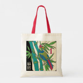 Mah Jongg Tegels Bird Tas (Achterkant)