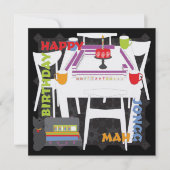 Mah Jongg Tegels en Table Flat Kaart (Voorkant)