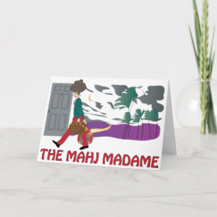 Mah Jongg The Mahj Madame Card Kaart